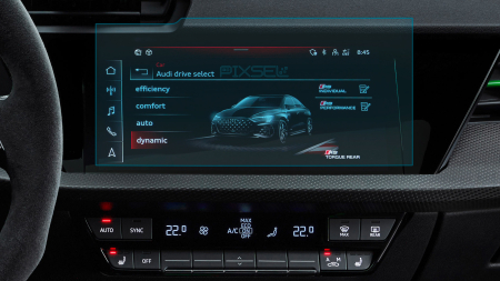 2020 - - Sticlă hibridă de protecție Pixsel monitor AUDI A3 / S3 / RS3 - 11“ 2020