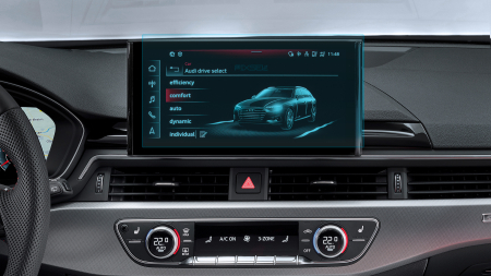 2019 - 2020 - Sticlă hibridă de protecție Pixsel monitor AUDI A4 / S4 / RS4 - 11.3“ 2019 - 2020