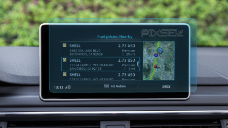 2019 - 2020 - Sticlă hibridă de protecție Pixsel monitor AUDI A4 / S4 / RS4 - 9.7“ 2019 - 2020