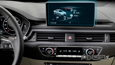 2017 - 2020 - Sticlă hibridă de protecție Pixsel monitor AUDI A5 / S5 / RS5 - 9.7“ 2017 - 2020