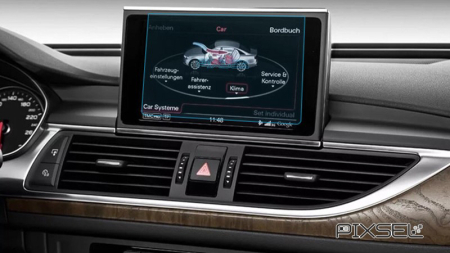 A6 / S6 / RS6 - Sticlă hibridă de protecție Pixsel monitor AUDI A6 / S6 / RS6 - 7.7“ 2015 - 2018