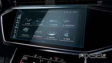 2018 - - Sticlă hibridă de protecție Pixsel monitor AUDI A7 / RS7 / S7 - 11.1“ 2018