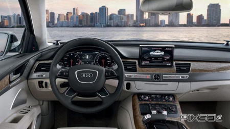 A8 / S8 - Sticlă hibridă de protecție Pixsel monitor AUDI A8 / S8 - 7.7“ 2010 - 2013