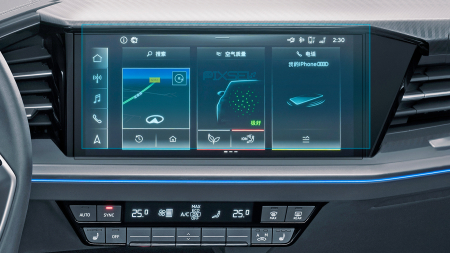 2021 - - Sticlă hibridă de protecție Pixsel monitor AUDI Q4 E-TRON - 12.4“ 2021
