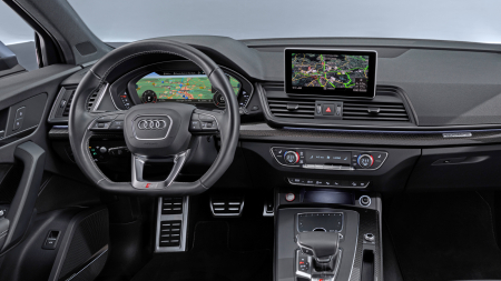 Q5 / SQ5 - Sticlă hibridă de protecție Pixsel monitor AUDI Q5 / SQ5 - 9.7“ 2017 - 2020