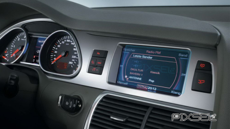 AUDI - Sticlă hibridă de protecție Pixsel monitor AUDI Q7 / SQ7 / RSQ7 - 6.7“ 2006 - 2014