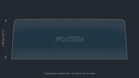 2 / M2 - Sticlă hibridă de protecție Pixsel monitor BMW 2 / M2 - 10.6“ 2014 - 2020 (F22, F23, F45, F46, F87)
