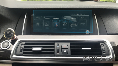 5 / M5 - Sticlă hibridă de protecție Pixsel monitor BMW 5 / M5 - 10.2“ 2010 - 2016 (F10, F11, F18)