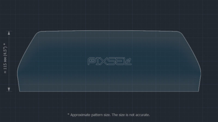 BMW - Sticlă hibridă de protecție Pixsel monitor BMW 8 / M8 - 14.5“ 2018 - (G14, G15, G16 / F91, F92, F93)