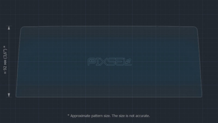 X1 - Sticlă hibridă de protecție Pixsel monitor BMW X1 - 10.2" 2019 - 2022 (F48)
