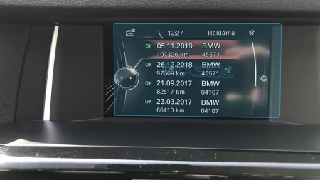 X3 - Sticlă hibridă de protecție Pixsel monitor BMW X3 - 6.5“ 2010 - 2014 (F25)