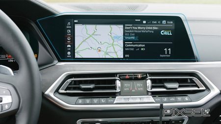 X7 - Sticlă hibridă de protecție Pixsel monitor BMW X7 - 17.4“ 2019 - 2022 (G07)