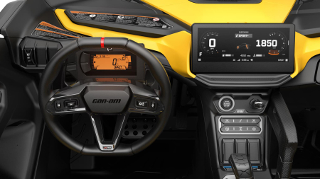 MOTO - Sticlă hibridă de protecție Pixsel monitor BRP CAN-AM MAVERICK R 2024 + 11.6“