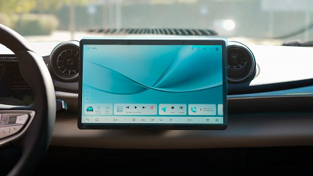 BYD - Sticlă hibridă de protecție Pixsel monitor BYD DOLPHIN - 13.5“ 2025