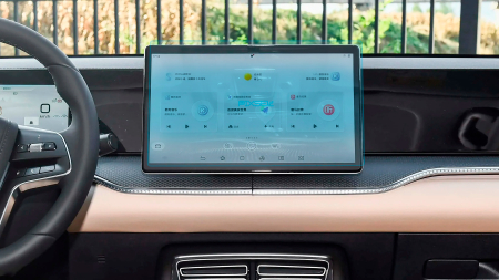 2025 - - Sticlă hibridă de protecție Pixsel monitor BYD SONG PRO - 13.5“ 2025