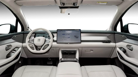 2025 - - Sticlă hibridă de protecție Pixsel monitor BYD TANG L - 16.3" 2025