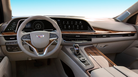 ESCALADE - Sticlă hibridă de protecție Pixsel monitor CADILLAC ESCALADE - 26.3“ 2020 - 2024