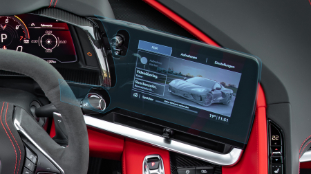 CHEVROLET - Sticlă hibridă de protecție Pixsel monitor CHEVROLET CORVETTE - 15.8“ 2019 - (C8)
