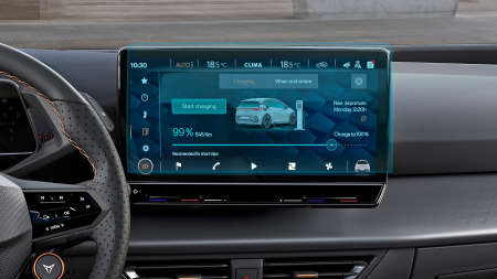 CUPRA - Sticlă hibridă de protecție Pixsel monitor CUPRA BORN - 13.3“ 2021 - 2024