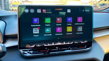 CUPRA - Sticlă hibridă de protecție Pixsel monitor CUPRA TERRAMAR - 14“ 2022