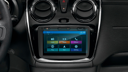 DACIA - Sticlă hibridă de protecție Pixsel monitor DACIA LODGY - 6.9“ 2012 - 2016