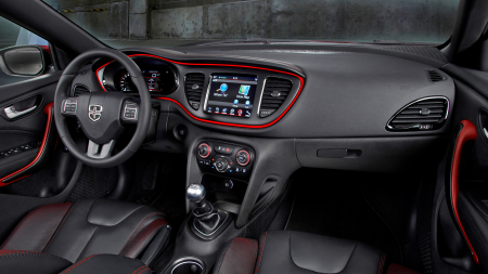 DODGE - Sticlă hibridă de protecție Pixsel monitor DODGE DART - 8.2“ 2013 - 2016