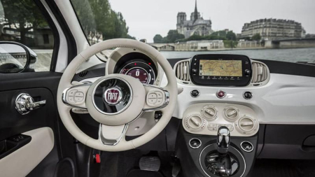 FIAT - Sticlă hibridă de protecție Pixsel monitor FIAT 500 - 9.6“ 2017 - (312)