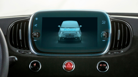 FIAT - Sticlă hibridă de protecție Pixsel monitor FIAT 595 - 9.6“ 2018
