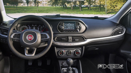 FIAT - Sticlă hibridă de protecție Pixsel monitor FIAT TIPO - 5“ 2016 - 2020