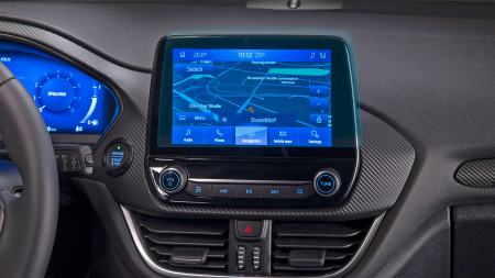 FIESTA - Sticlă hibridă de protecție Pixsel monitor FORD FIESTA - 10.2“ 2017 - 2023