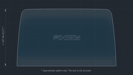 FORD - Sticlă hibridă de protecție Pixsel monitor FORD FOCUS - 10.2“ 2018 - 2022