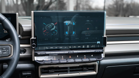 EV - Sticlă hibridă de protecție Pixsel monitor HUMMER EV - 16.5“ 2022
