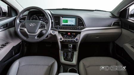 ELANTRA - Sticlă hibridă de protecție Pixsel monitor HYUNDAI ELANTRA - 7“ 2016 - 2018