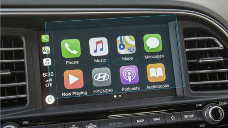 ELANTRA - Sticlă hibridă de protecție Pixsel monitor HYUNDAI ELANTRA - 7“ 2019 - 2020
