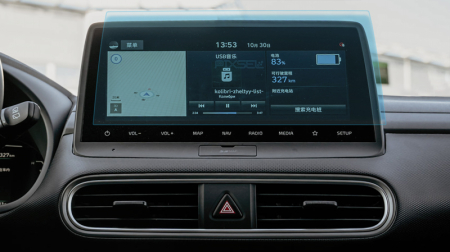 2019 - 2024 - Sticlă hibridă de protecție Pixsel monitor HYUNDAI ENCINO EV - 12.4“ 2019 - 2024