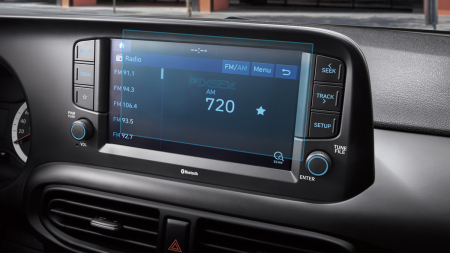 i10 - Sticlă hibridă de protecție Pixsel monitor HYUNDAI i10 - 7.9“ 2019 - 2022