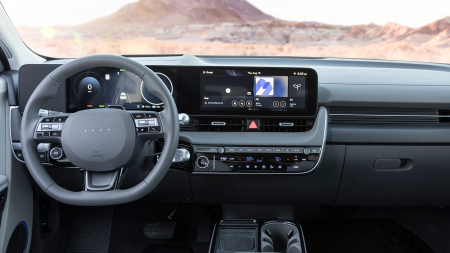 2024 - - Sticlă hibridă de protecție Pixsel monitor HYUNDAI IONIQ 5 - 27.4“ 2024