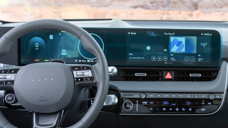 2024 - - Sticlă hibridă de protecție Pixsel monitor HYUNDAI IONIQ 5 - 27.4“ 2024