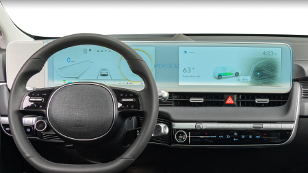 2021 - 2024 - Sticlă hibridă de protecție Pixsel monitor HYUNDAI IONIQ 5 - 28.2“ 2021 - 2024