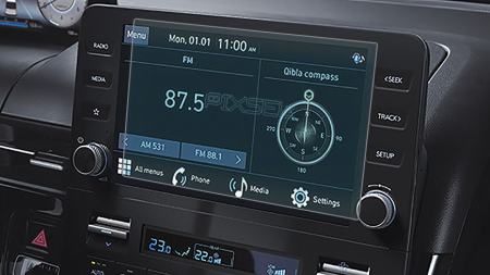 HYUNDAI - Sticlă hibridă de protecție Pixsel monitor HYUNDAI STARIA - 8.9“ 2021