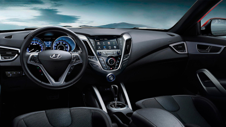 VELOSTER - Sticlă hibridă de protecție Pixsel monitor HYUNDAI VELOSTER - 6.9“ 2011 - 2018