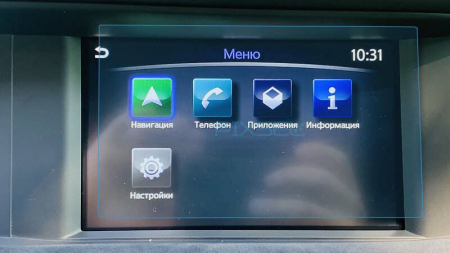 INFINITI - Sticlă hibridă de protecție Pixsel monitor INFINITI Q30 - 7“ 2016 - 2019