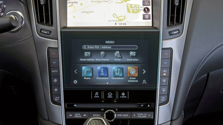 INFINITI - Sticlă hibridă de protecție Pixsel monitor INFINITI Q50 - 9“ 2013