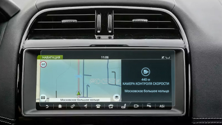 JAGUAR - Sticlă hibridă de protecție Pixsel monitor JAGUAR F-PACE - 9.9“ 2016 - 2020