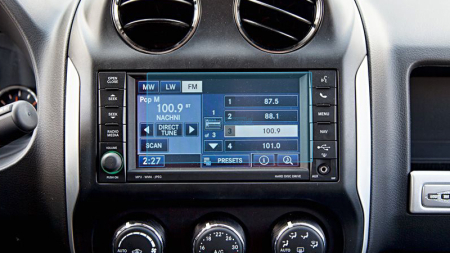 JEEP - Sticlă hibridă de protecție Pixsel monitor JEEP COMPASS - 6.9“ 2012 - 2016