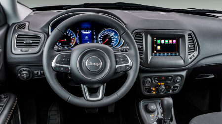 JEEP - Sticlă hibridă de protecție Pixsel monitor JEEP COMPASS - 7“ 2017 - 2021