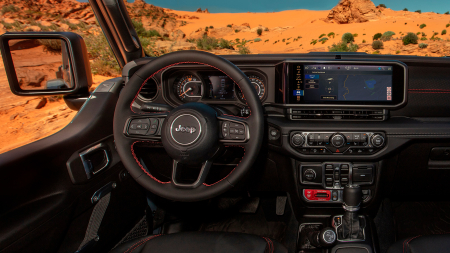 JEEP - Sticlă hibridă de protecție Pixsel monitor JEEP WRANGLER - 14.2“ 2023