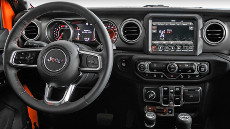 JEEP - Sticlă hibridă de protecție Pixsel monitor JEEP WRANGLER - 8.2“ 2018 - 2023