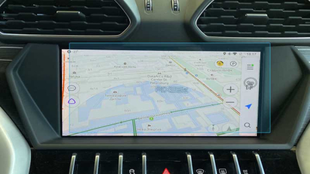 LAMBORGHINI - Sticlă hibridă de protecție Pixsel monitor LAMBORGHINI URUS - 10.1“ 2018 - 2023