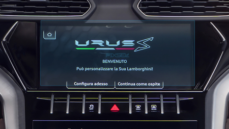 LAMBORGHINI - Sticlă hibridă de protecție Pixsel monitor LAMBORGHINI URUS - 10.2“ 2018 - 2023